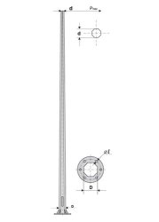 ОГС-0,3-8 Опора гранёная силовая