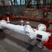 Камера запуска и приема средств очистки и диагностики Ду-200 мм