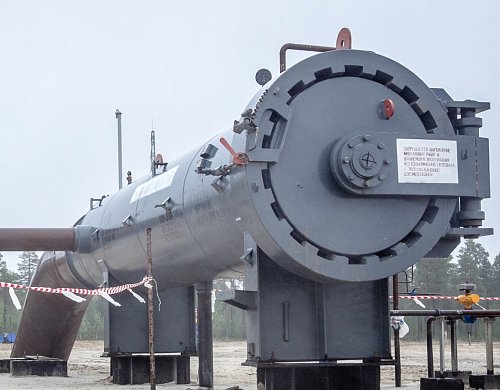 Камера запуска и приема средств очистки и диагностики Ду-400 мм