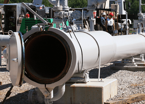 Камера запуска и приема средств очистки и диагностики Ду-400 мм