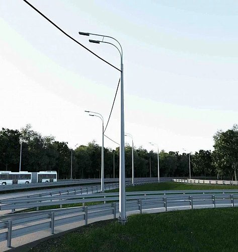 СФГ-700-10 Опора силовая фланцевая граненая