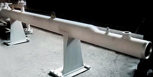 Камера запуска и приема средств очистки и диагностики Ду-250 мм