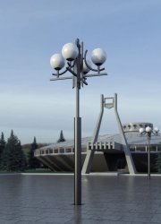 Платан Опора декоративная