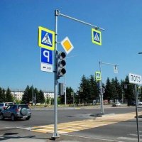 Стойка светофорная