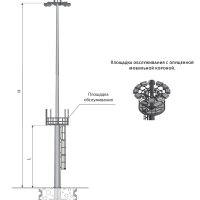 МГФ-СР-М-2 Мачта со стационарно-мобильной короной