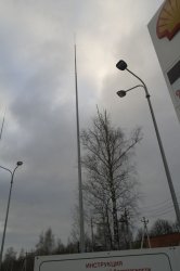 НФГ-16 Молниеотвод на базе опоры НФГ