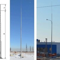 МОГК-31 Молниеотвод гранёный и трубчатый
