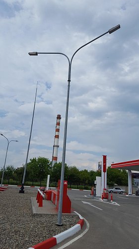 НФГ Опора несиловая фланцевая граненая