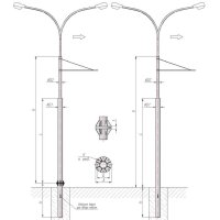 ОТ-12 Опора трубчатая