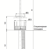 МГФ-СР-М-2 Мачта со стационарно-мобильной короной