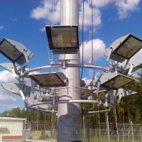 ВМО-20 Прожекторная мачта с мобильной короной