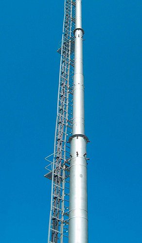 ВМОНТ-20 Высокомачтовая трубчатая опора со стационарной короной