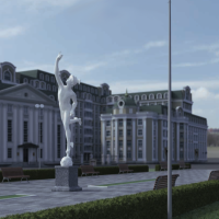 НФК-6 Опора несиловая фланцевая круглоконическая