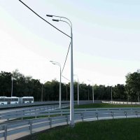 СПГ Опора силовая прямостоечная граненая