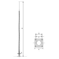 НФГ-14 Молниеотвод на базе опоры НФГ